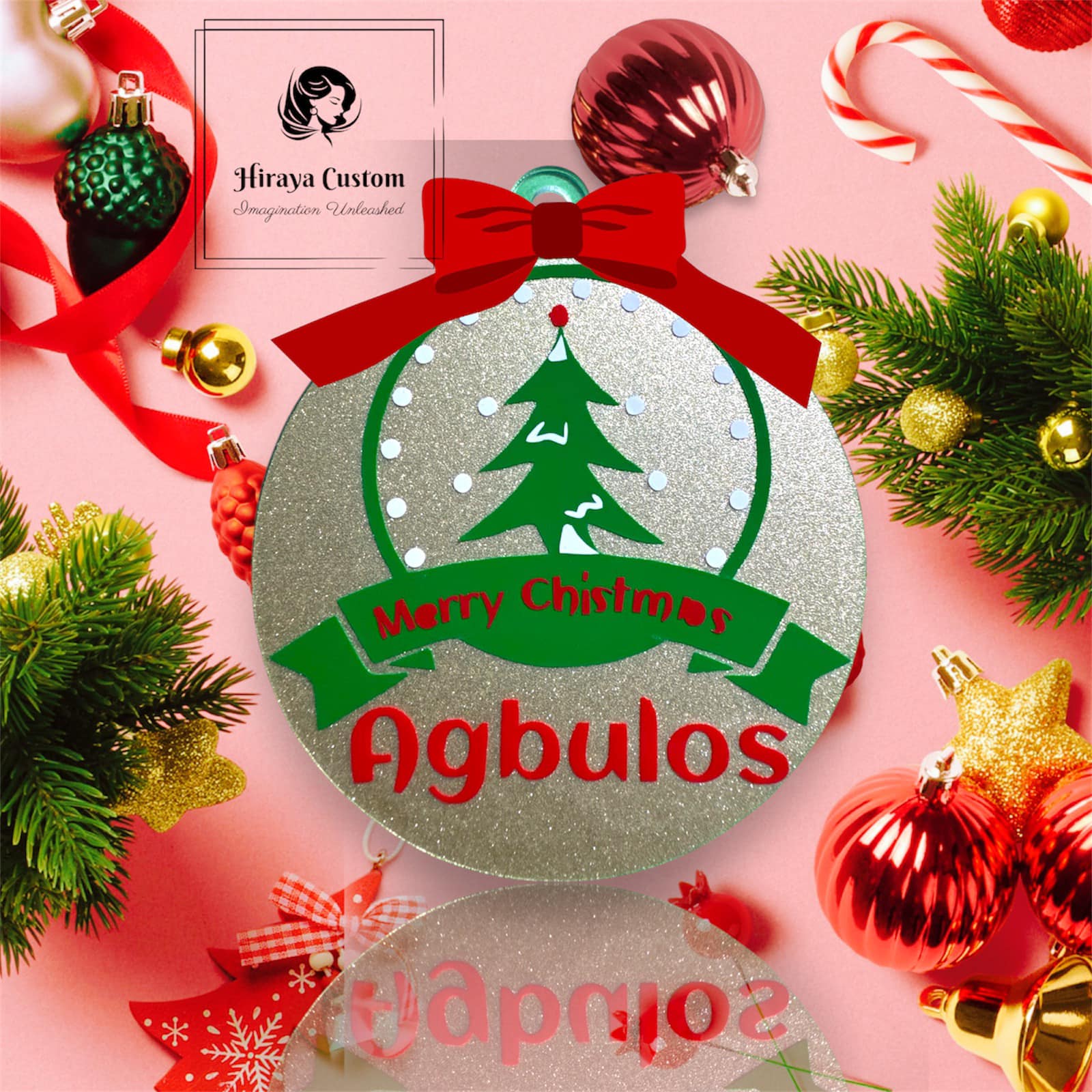 Custom Flat Acrylic Ornament - Image 7