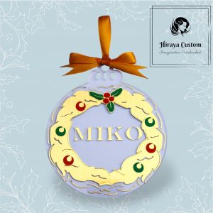 Custom Flat Acrylic Ornament