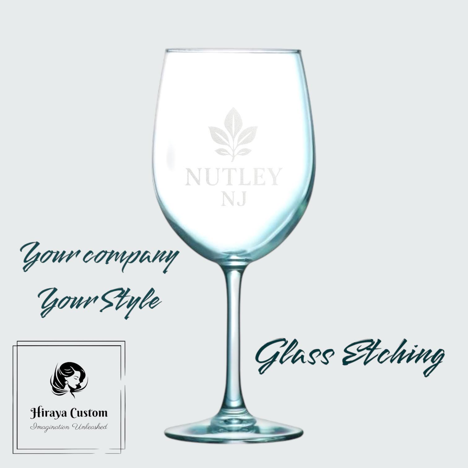 Custom Laser Engraved Glass