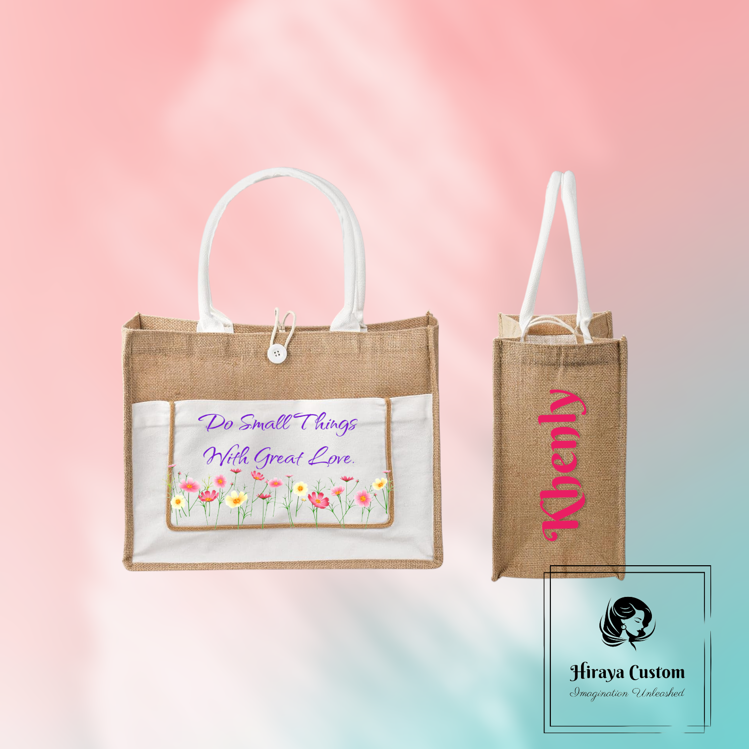 Custom Jute Bag - Image 5